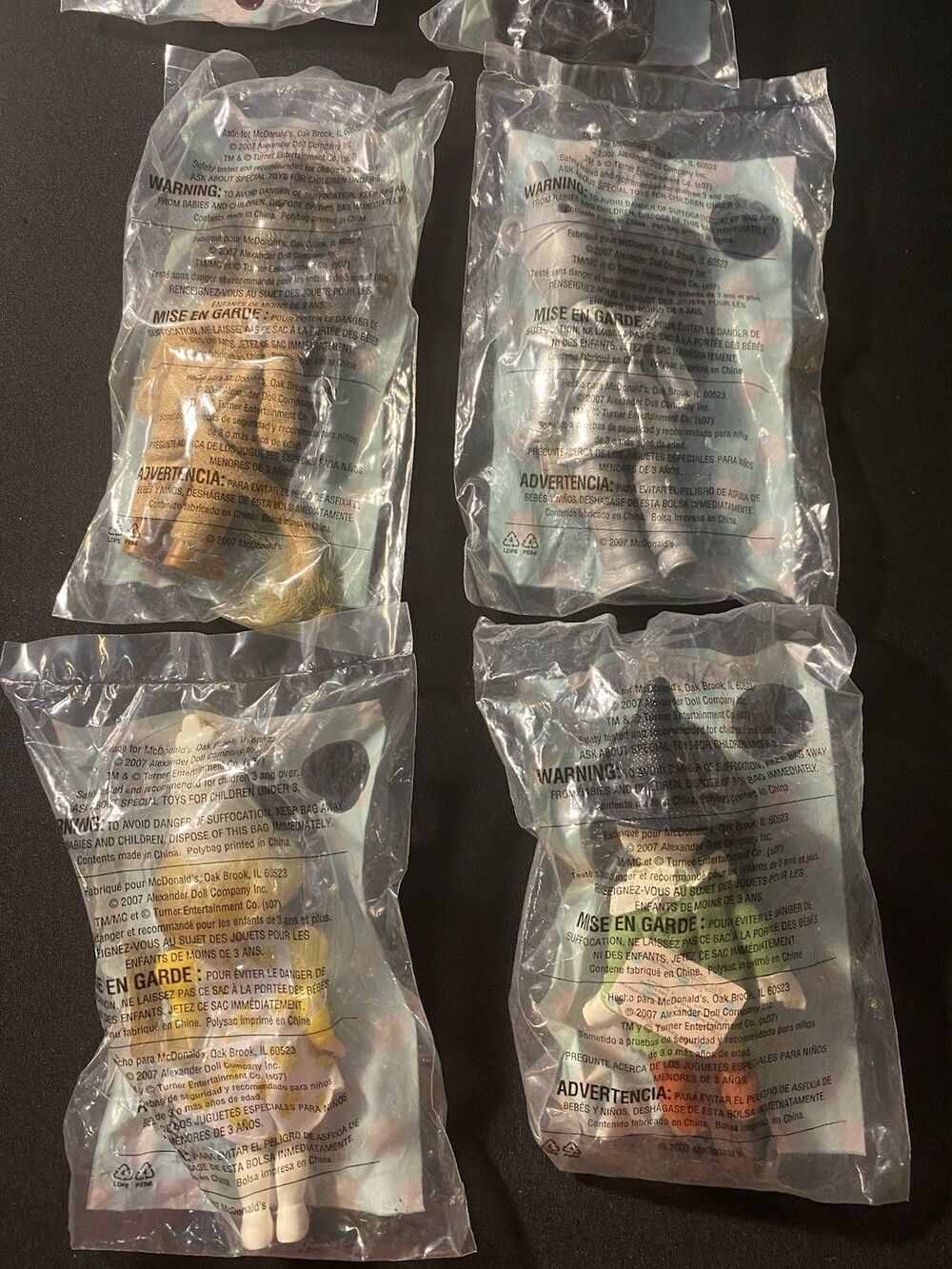 Set of 6 McDonald's Madame Alexander Wizard of Oz SEALED Happy Meal Toys 2007 - Picture 10 of 11